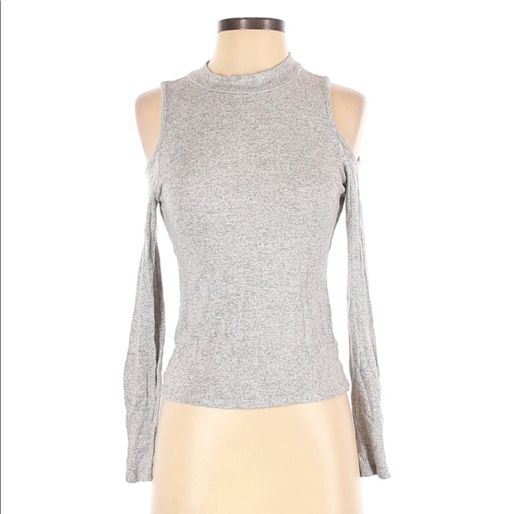 Acemi cold shoulder long-sleeve